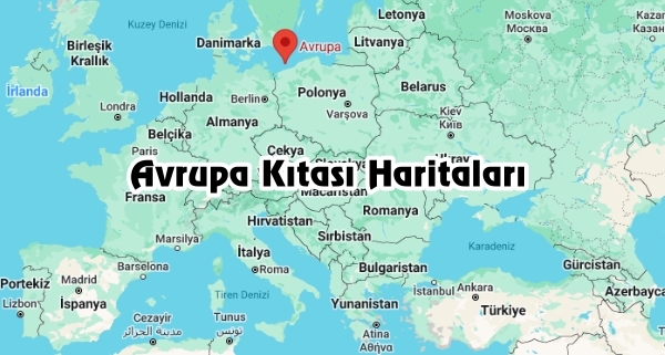 Avrupa Fiziki ve Siyasi Haritas