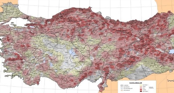 Trkiye Doal Afet Haritalar