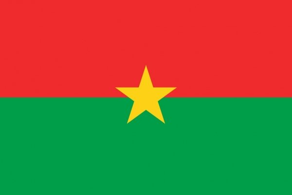 Burkina Faso Haritas